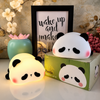 Cute Panda LED Night Light – Soft Silicone USB Rechargeable Bedside Lamp