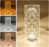 Crystal Diamond Touch Lamp – RGB Rechargeable Table Lamp