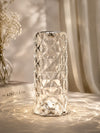 Crystal Diamond Touch Lamp – RGB Rechargeable Table Lamp