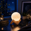 3D Moon Lamp Decorative Table Lamp With Stand.