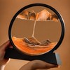 3D Dynamic Moving Sand Art Table Decor – Round Quicksand Landscape Flow Frame